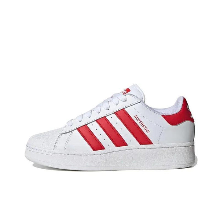 Adidas Originals Superstar 'White Scarlet' - SleekGait