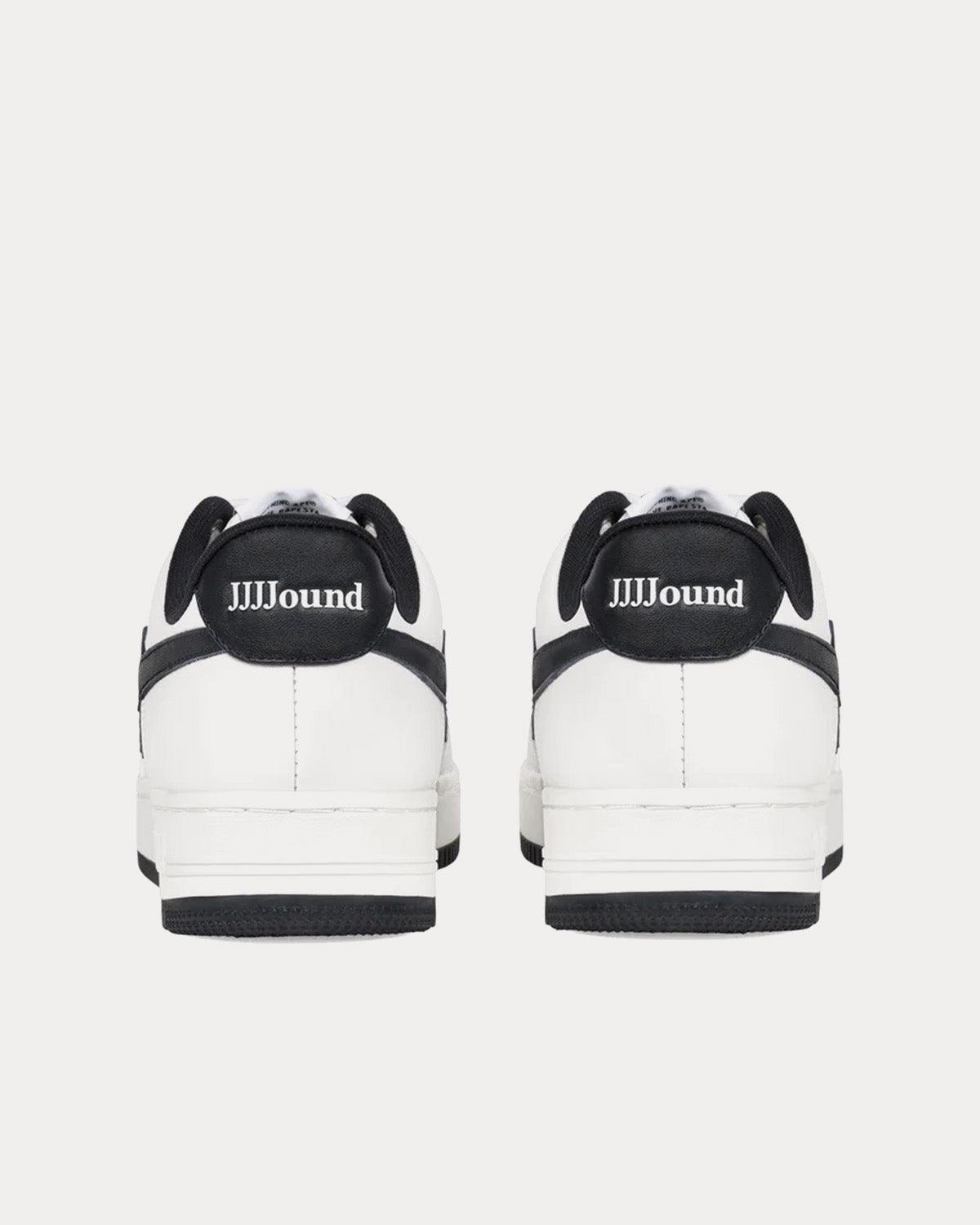 x JJJJound Bape Sta White / Black Low Top Sneakers - SleekGait