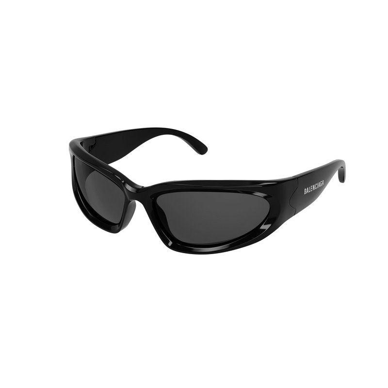 BALENCIAGA Sleek Silver Gender-Neutral Sunglasses - SleekGait