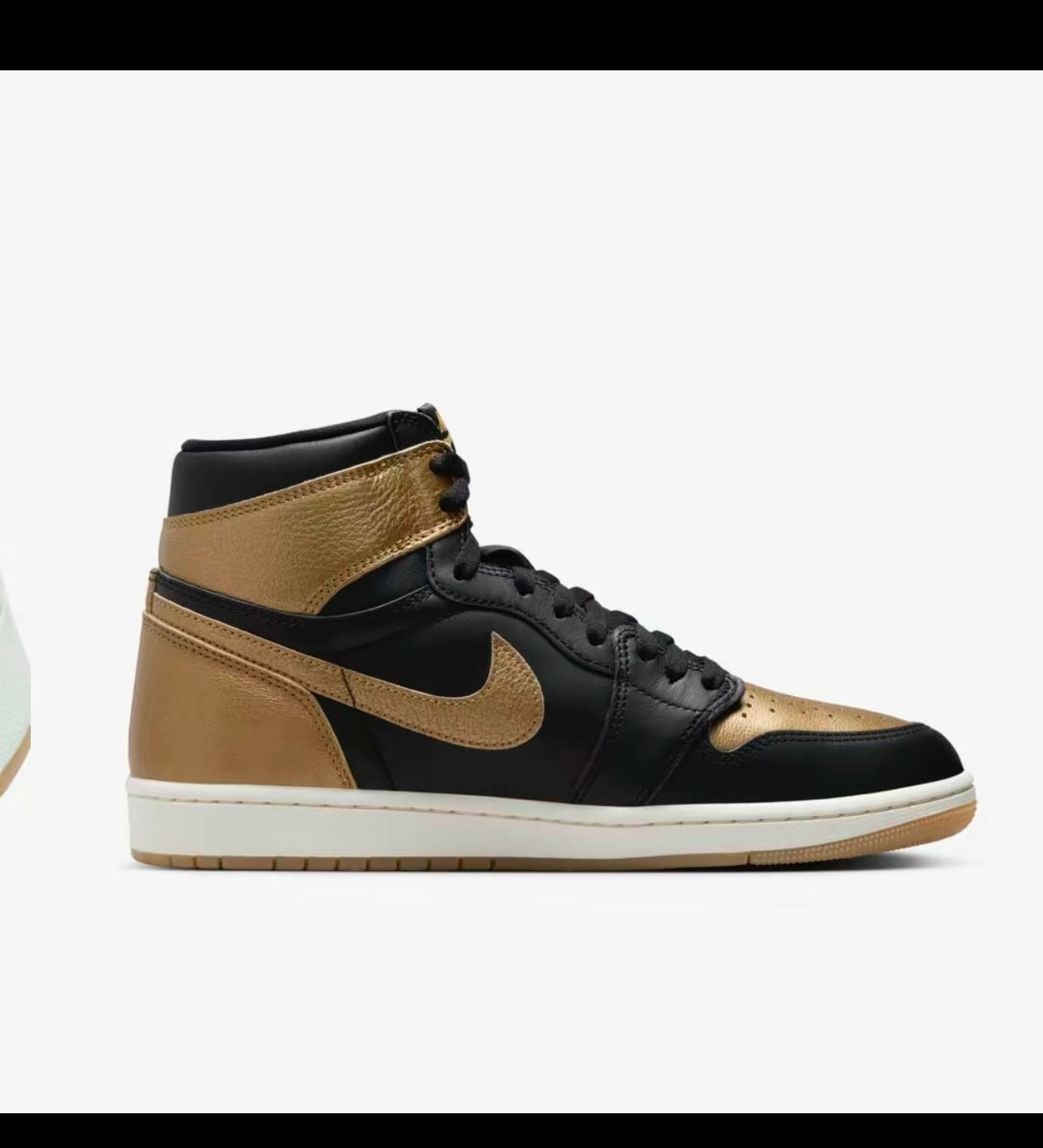 Nike Air Jordan 1 High OG Black Metallic Gold