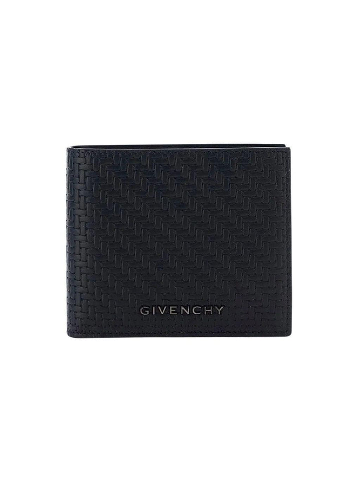 GIVENCHY Men's Mini Bi-Fold Leather Wallet - SleekGait