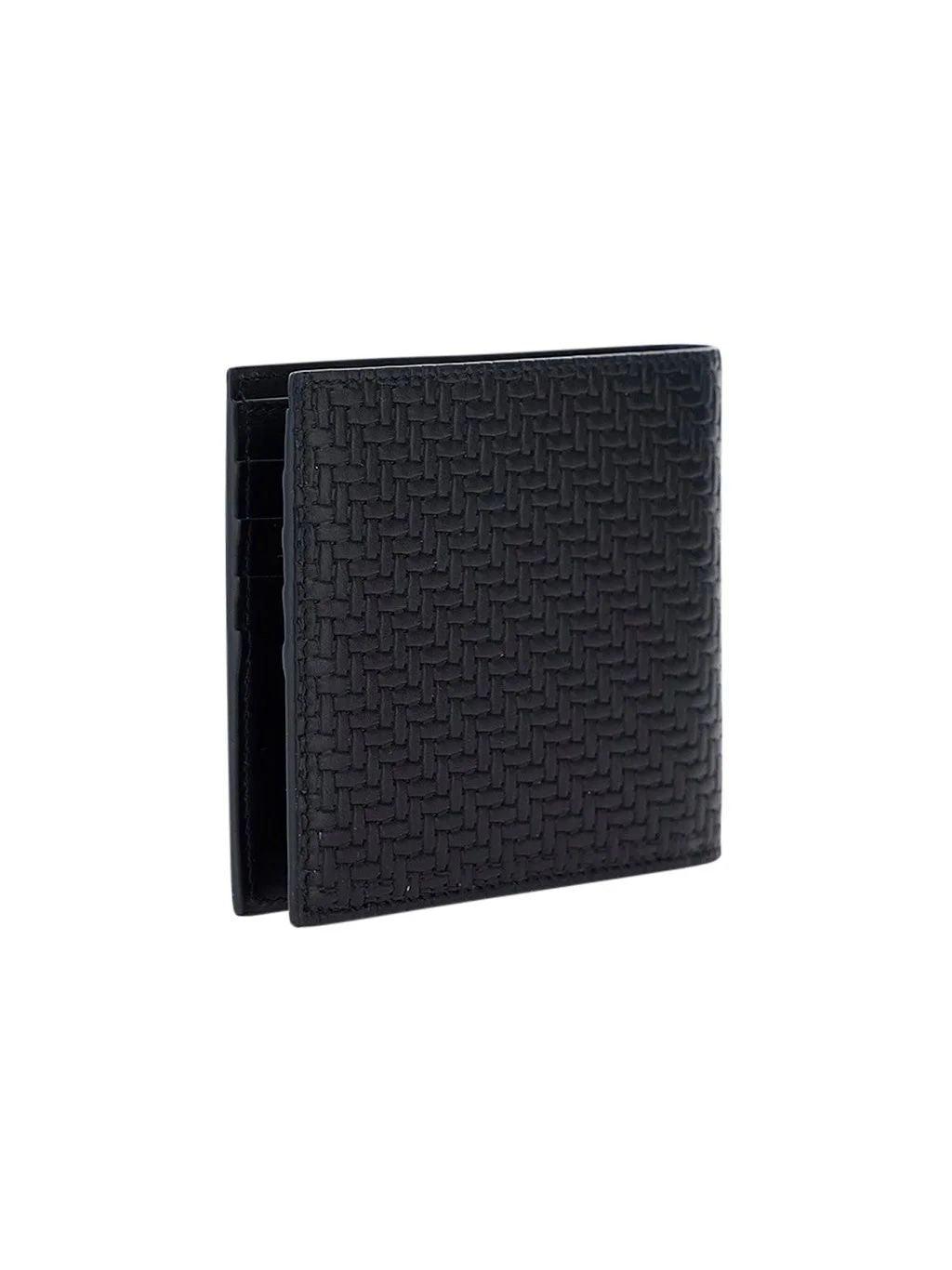 GIVENCHY Men's Mini Bi-Fold Leather Wallet - SleekGait