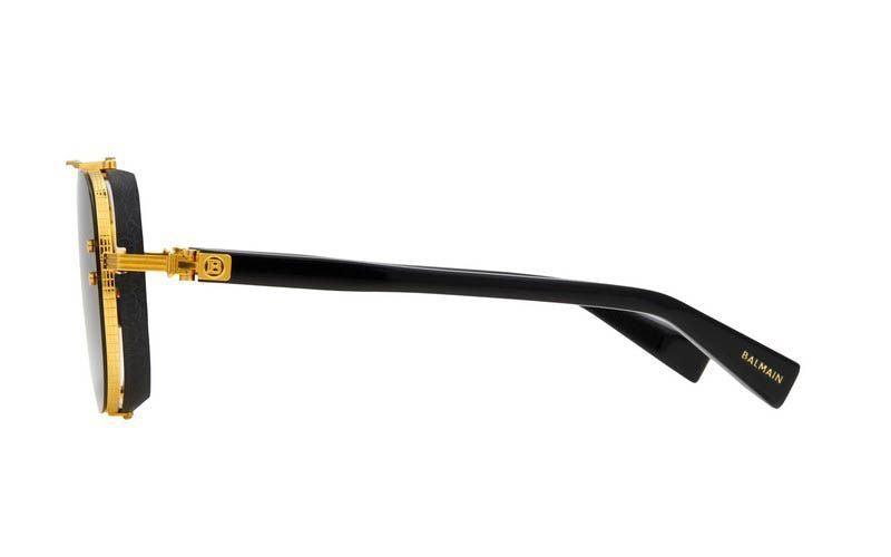 BALMAIN Captivating Black Sunglasses for Men - SleekGait