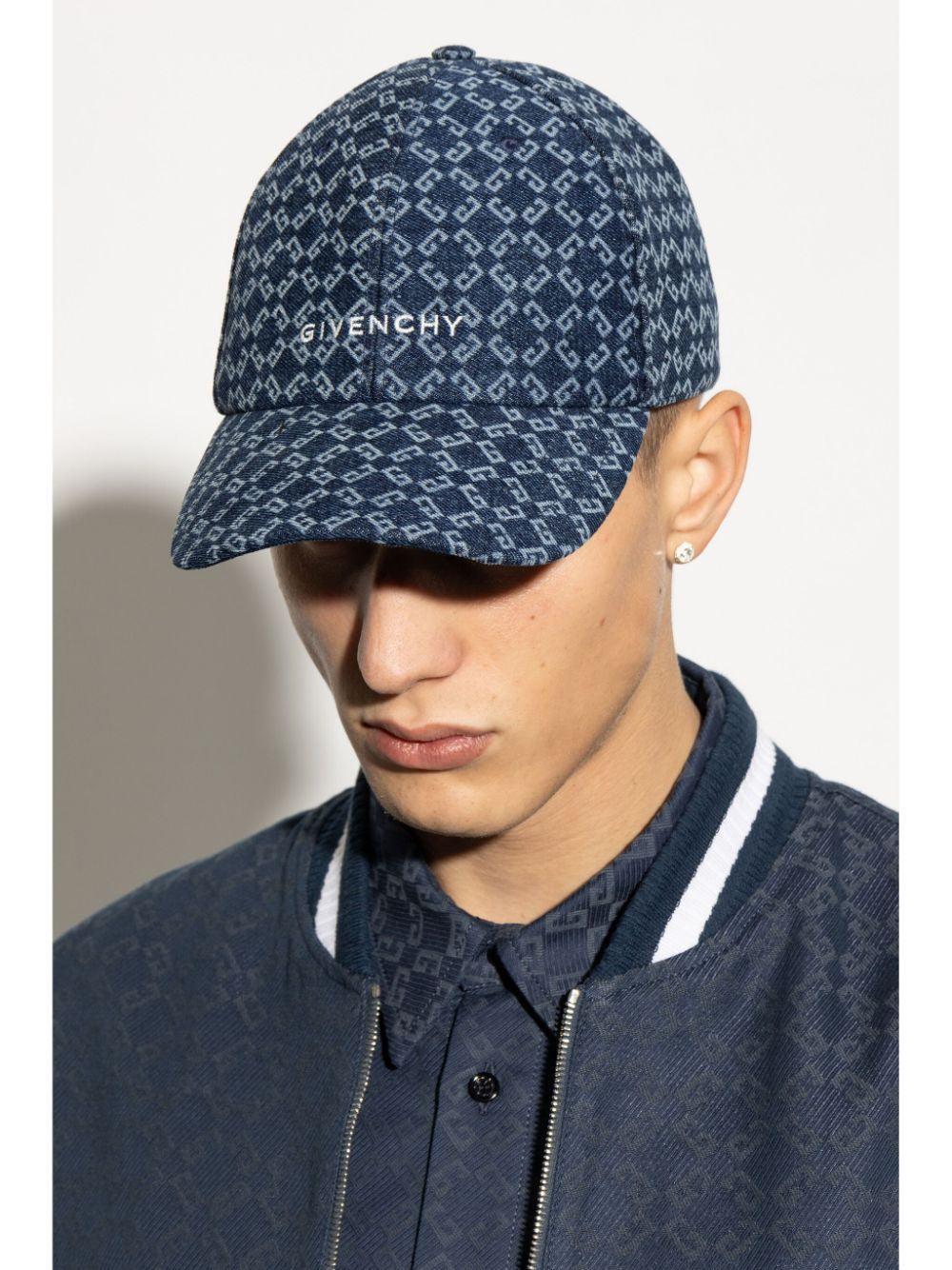 GIVENCHY Monogram Denim Cap - SleekGait