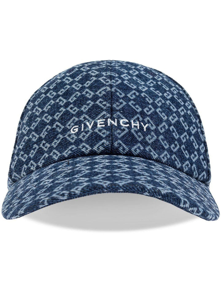 GIVENCHY Monogram Denim Cap - SleekGait