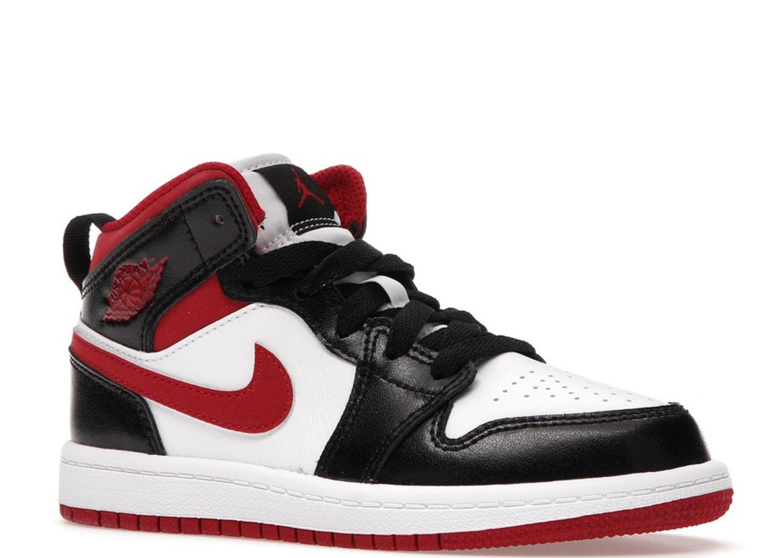 Air Jordan 1 Mid TD 'Black Gym Red' - SleekGait