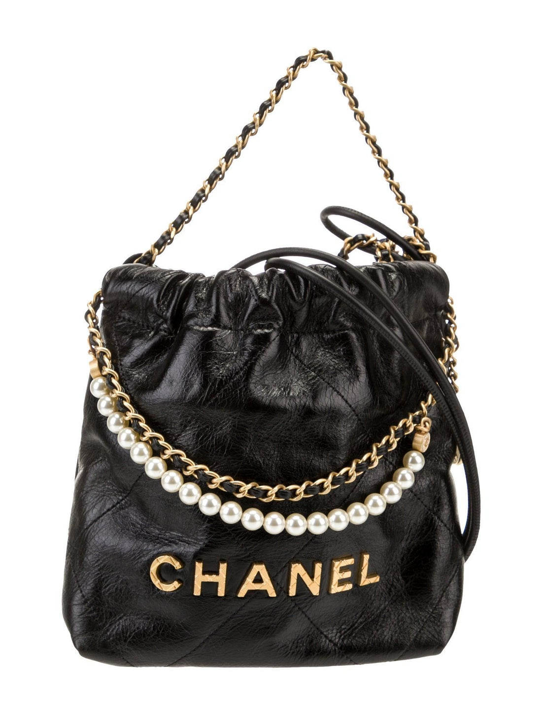 Chanel 2023 Mini Pearl 22 Hobo - SleekGait