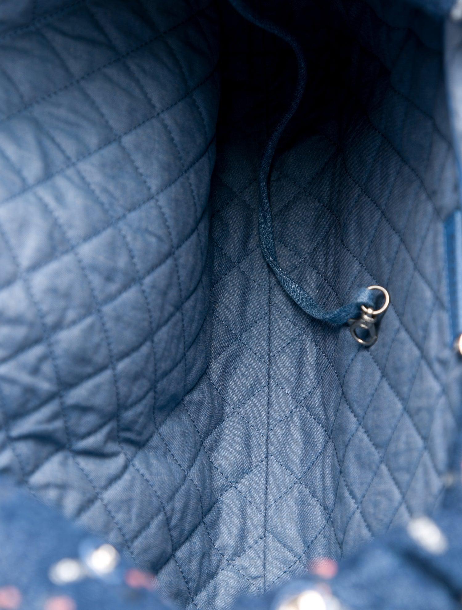 The Chanel Sequin Denim Hobo 22 - SleekGait