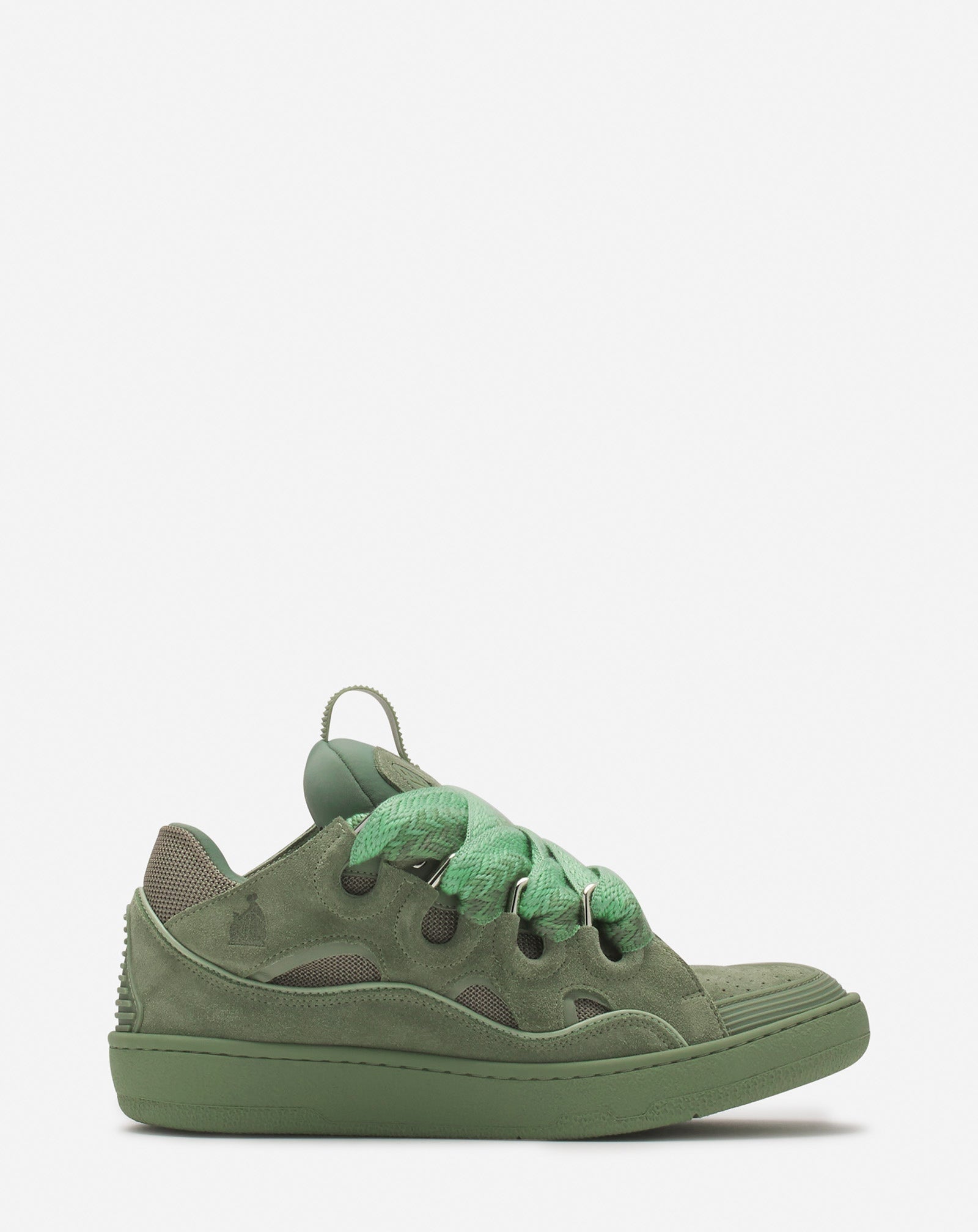 Lanvin CURB LEATHER SNEAKERS