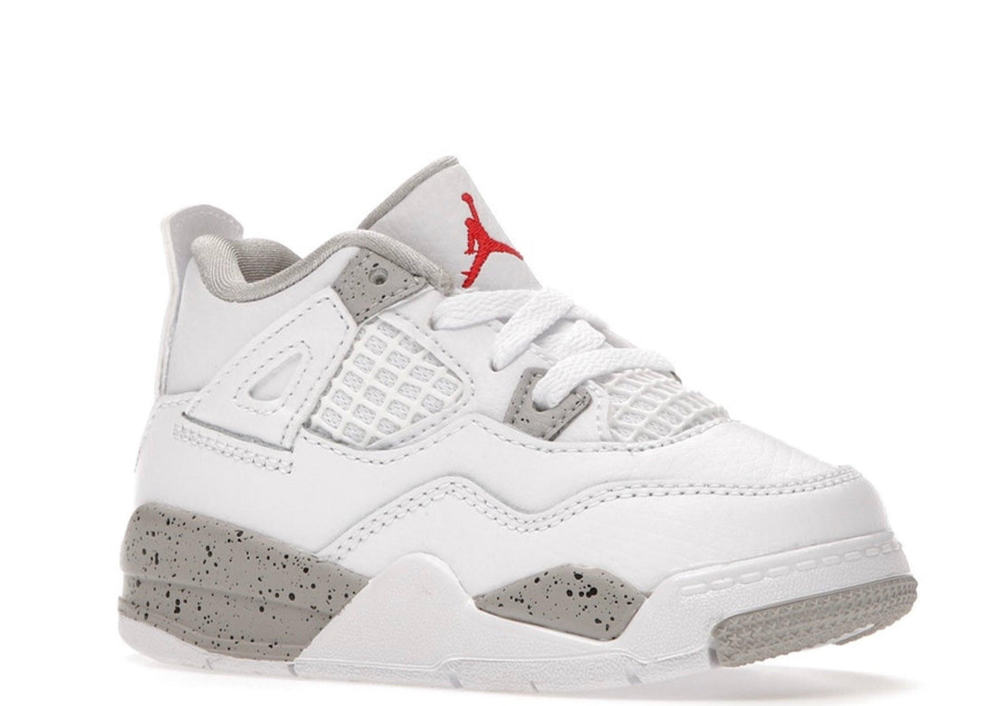 Air Jordan 4 Retro TD 'White Oreo' - SleekGait