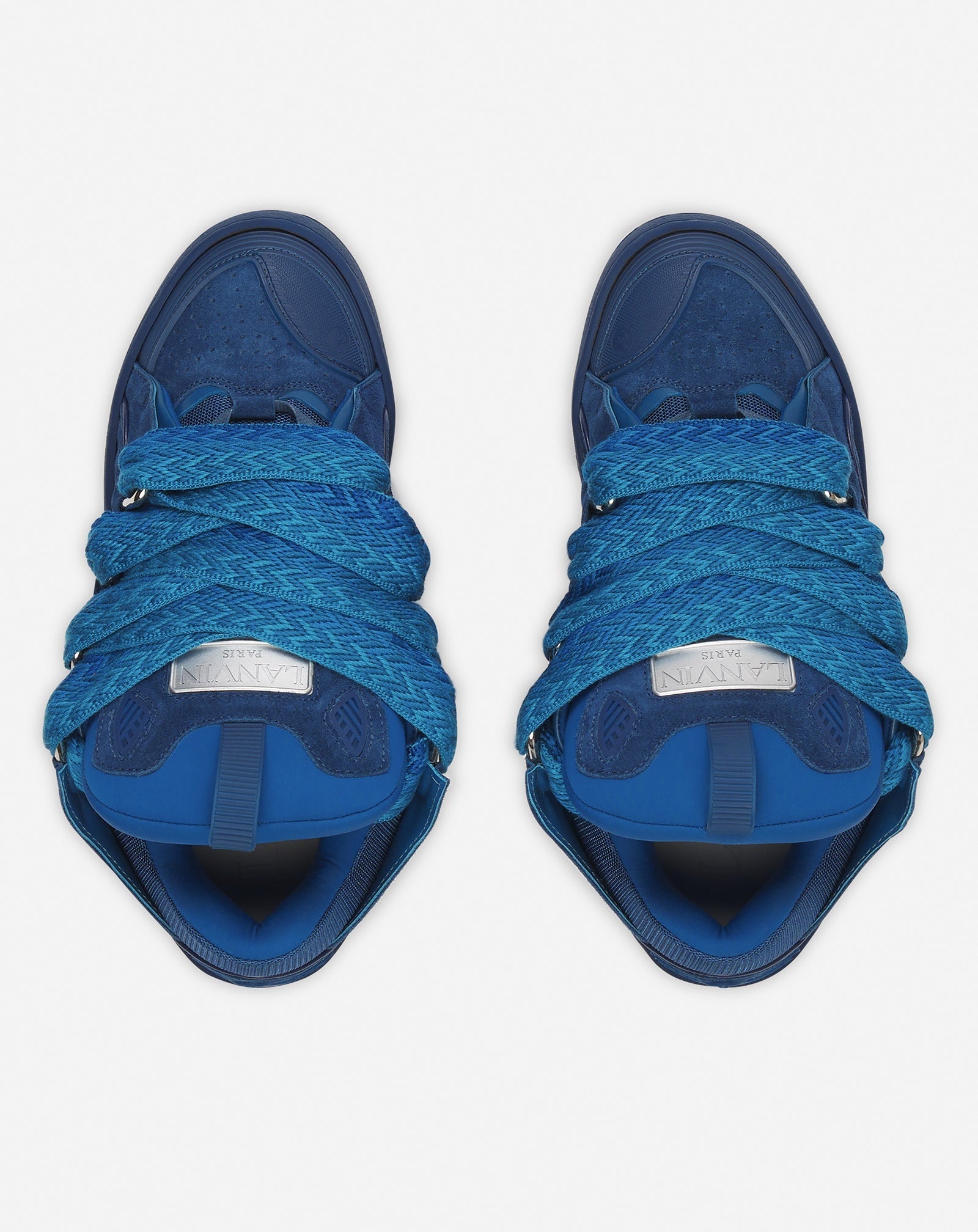 Lanvin LEATHER CURB SNEAKERS