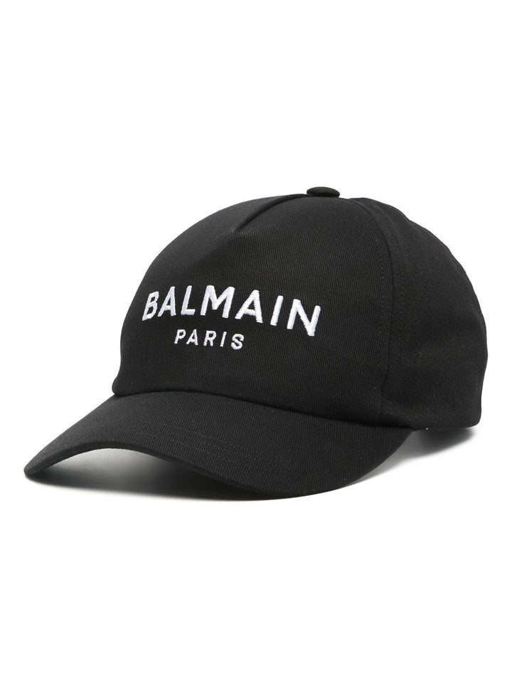 BALMAIN Men's Signature Logo Baseball Hat - SleekGait