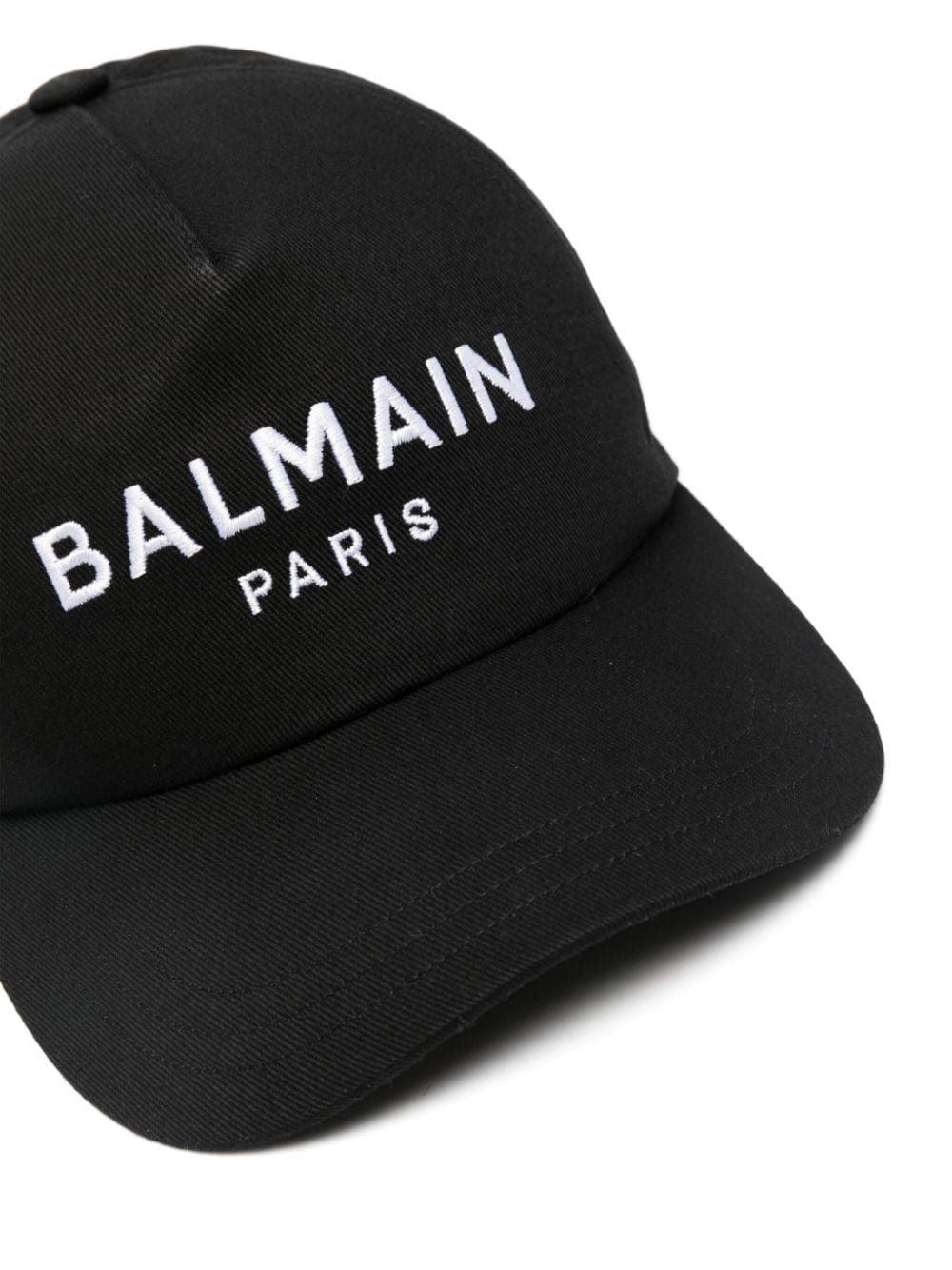 BALMAIN Men's Signature Logo Baseball Hat - SleekGait