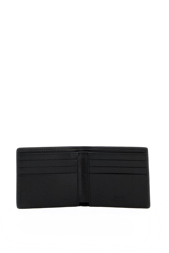 VERSACE Mini Grainy Leather Wallet with Medusa Emblem - SleekGait