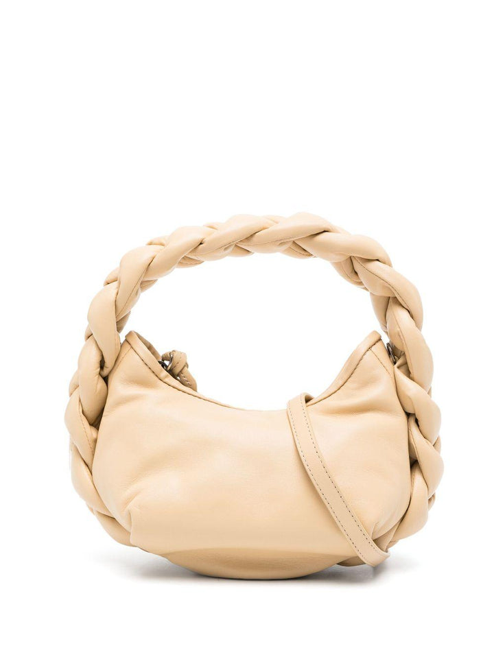 HEREU Mini Plaited-Handle Leather Handbag - SleekGait