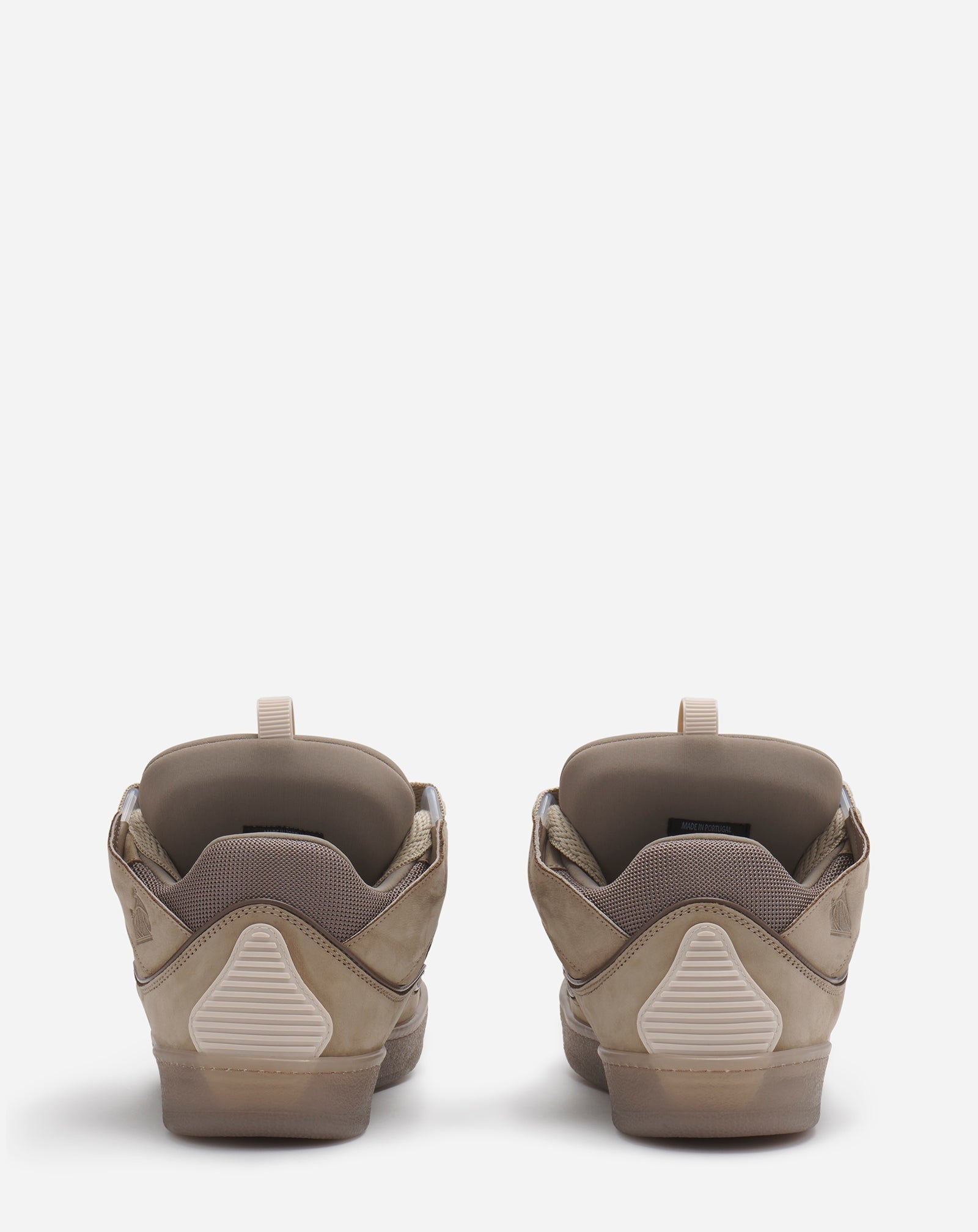 Lanvin LEATHER CURB SNEAKERS