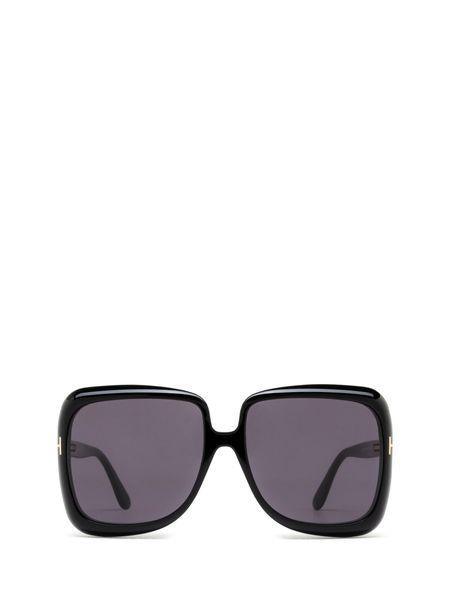 TOM FORD Sophisticated Shades for Men in Shiny Black and Smoke - SleekGait