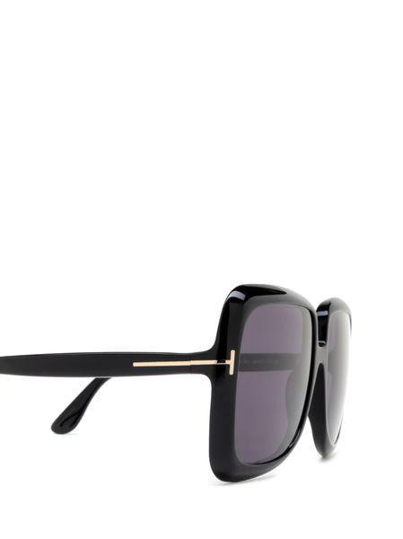 TOM FORD Sophisticated Shades for Men in Shiny Black and Smoke - SleekGait