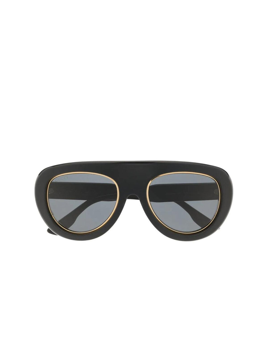 GUCCI Aviator Logo Sunglasses 54mm Lens - SleekGait