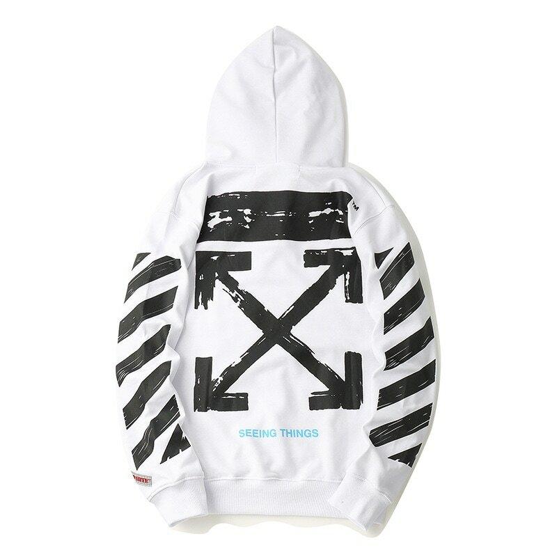 OFF WHITE - HOODIE - SleekGait