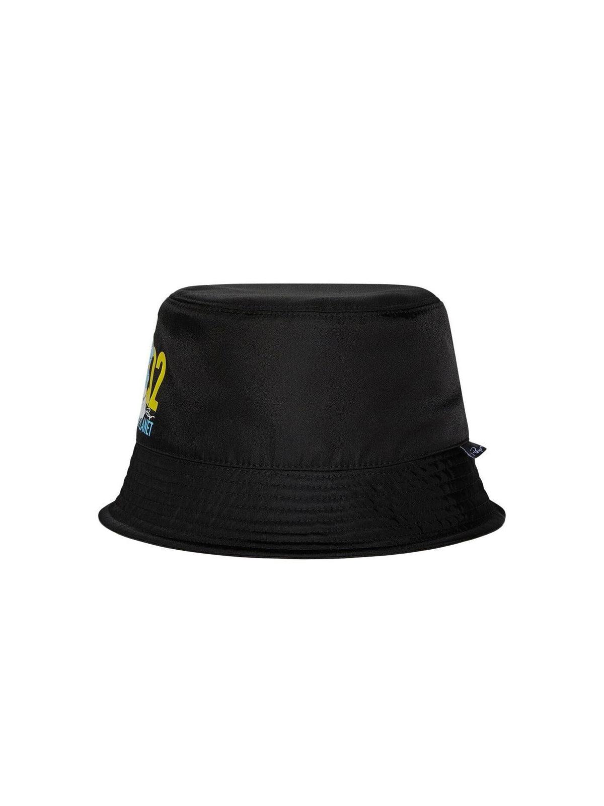 DSQUARED2 Grouchy Smurfs Logo Bucket Hat - SleekGait