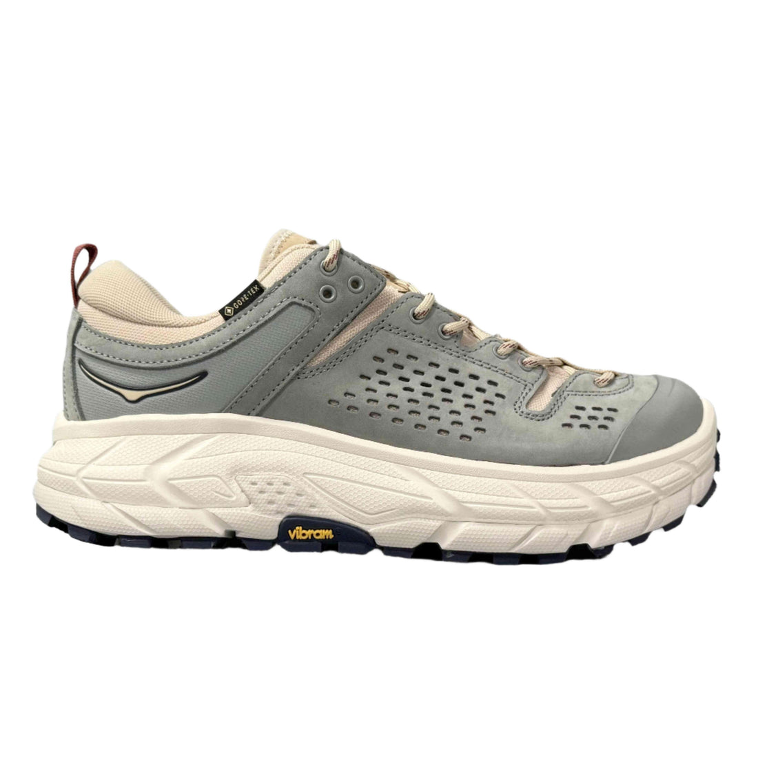 Hoka One One Tor Ultra Lo Limestone Shifting Sand - SleekGait