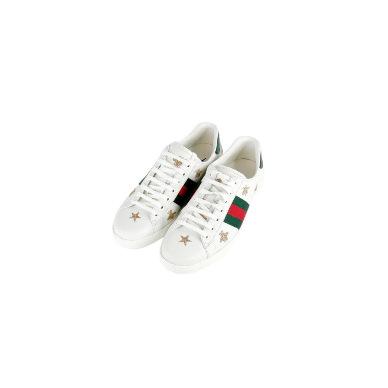 Gucci Ace Embroidered 'Bees and Stars' - SleekGait