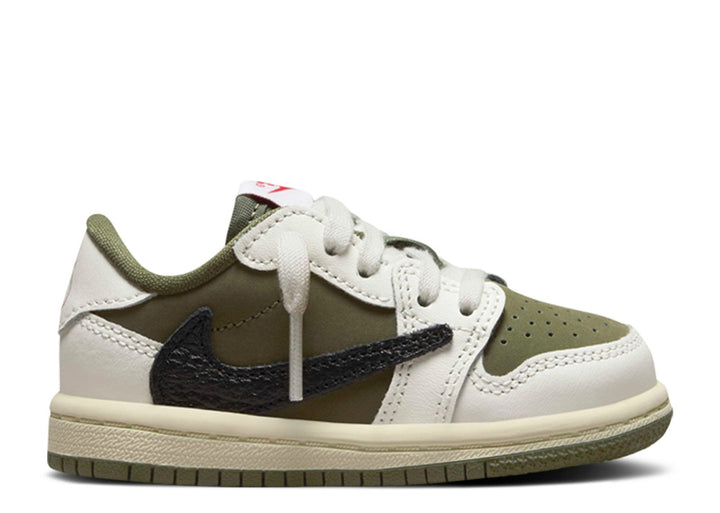 Travis Scott X Air Jordan 1 Low 'Medium Olive" TD/PS - SleekGait