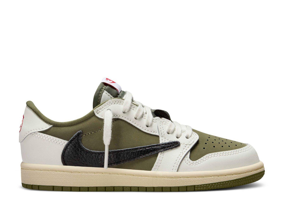 Travis Scott X Air Jordan 1 Low 'Medium Olive" TD/PS - SleekGait