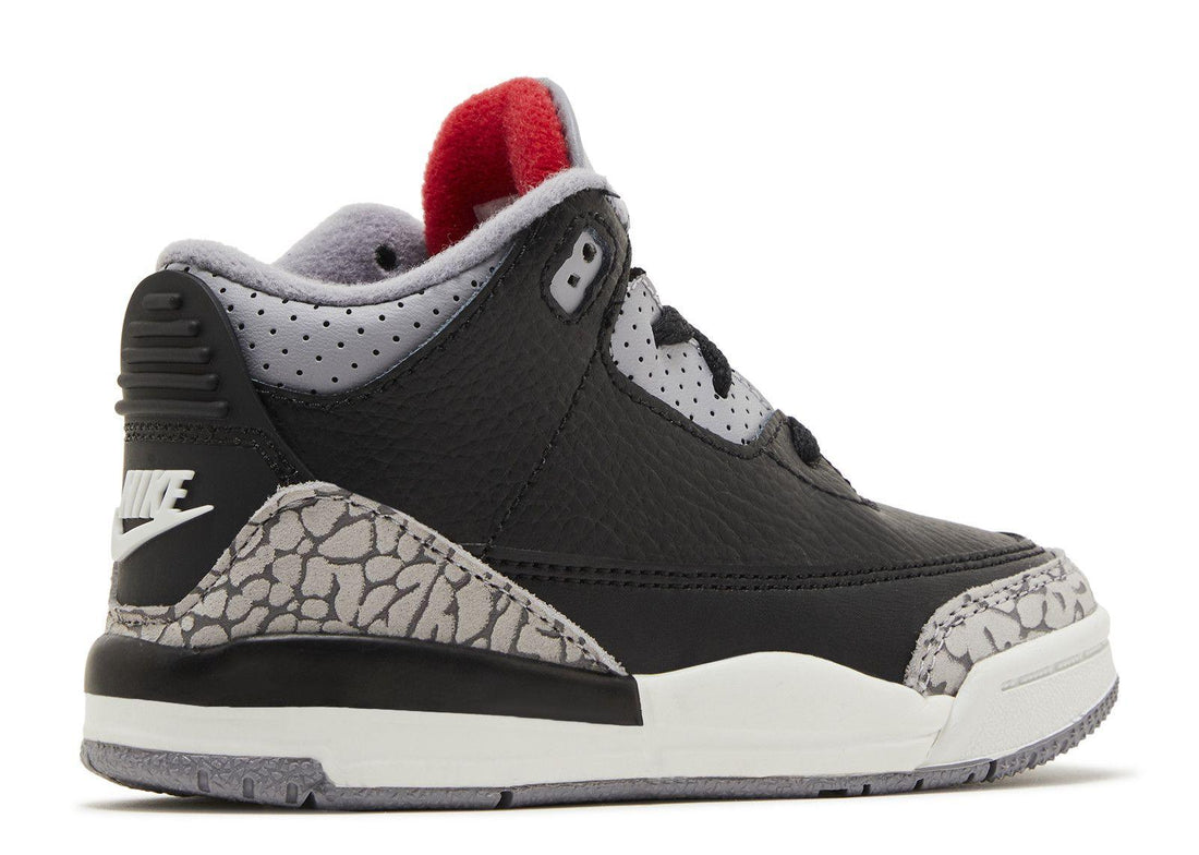 Air Jordan 3 Retro TD/PS " Black Cement" - SleekGait