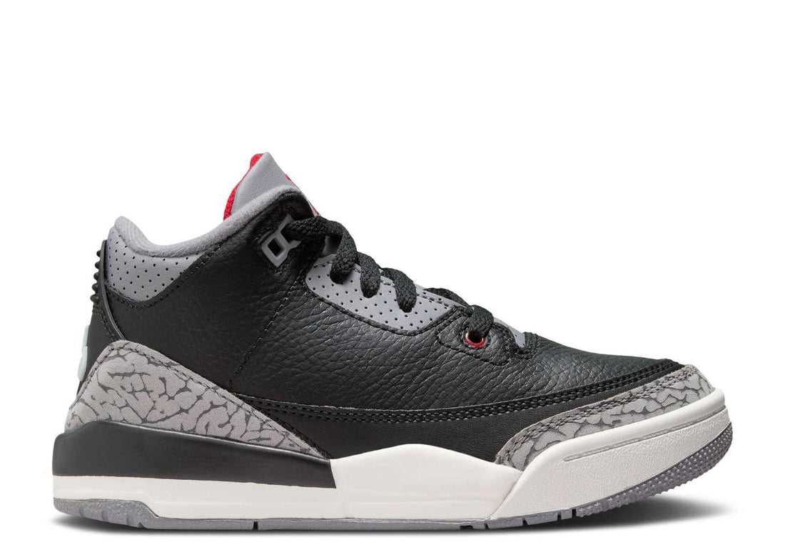 Air Jordan 3 Retro TD/PS " Black Cement" - SleekGait