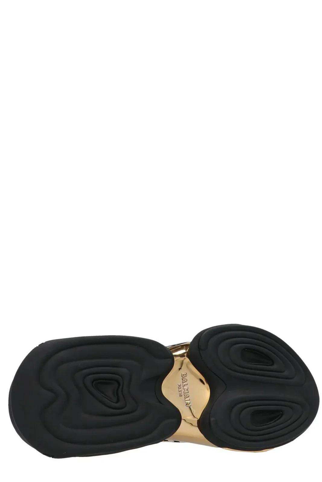 Balmain B-Bold Monogram Slip-On Sneakers - SleekGait