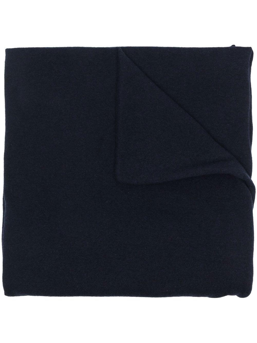 JIL SANDER Cashmere Logo-Patch Scarf - SleekGait