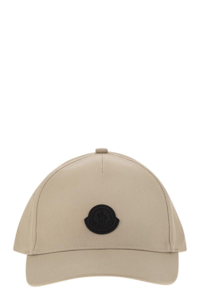 MONCLER Classic Cotton Gabardine Baseball Cap - SleekGait