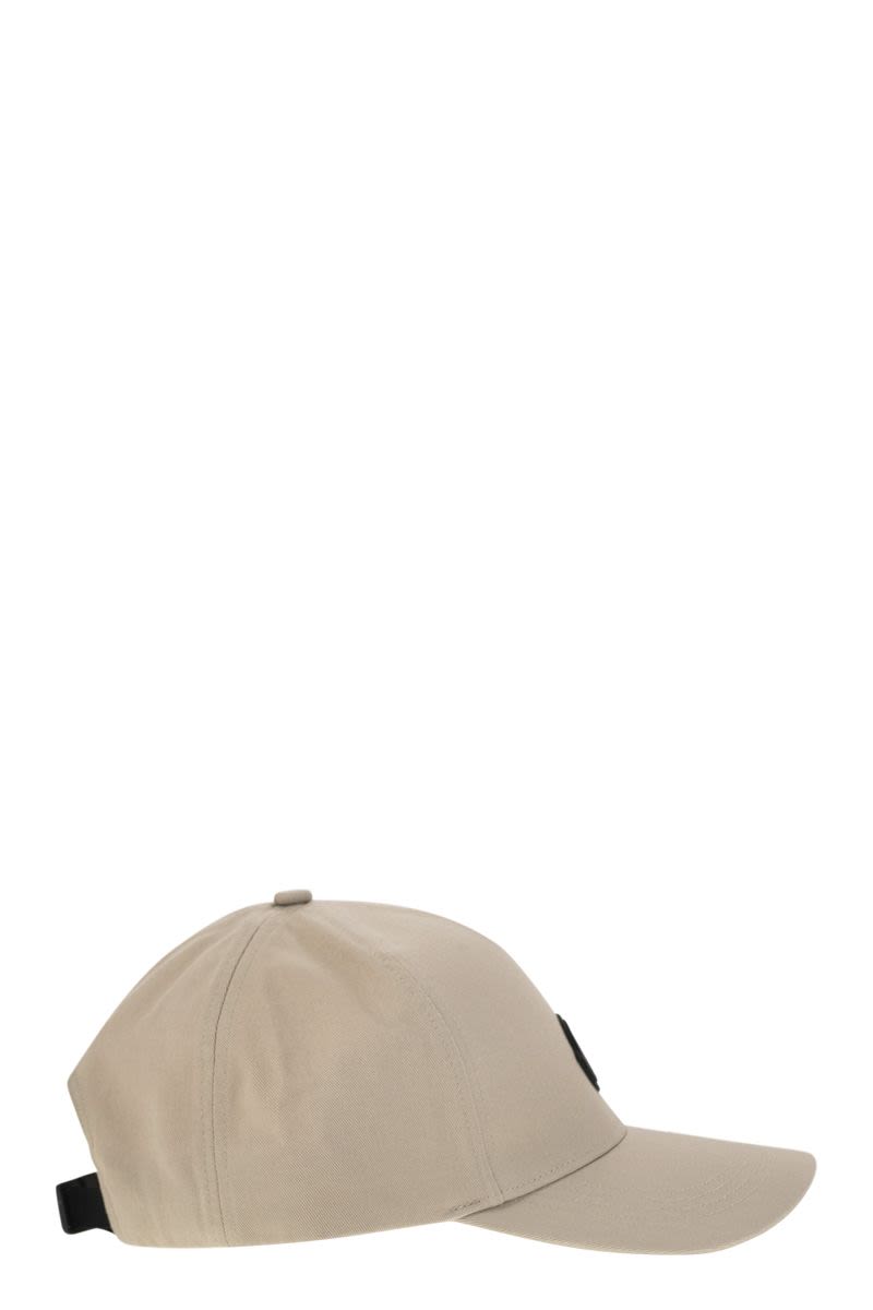 MONCLER Classic Cotton Gabardine Baseball Cap