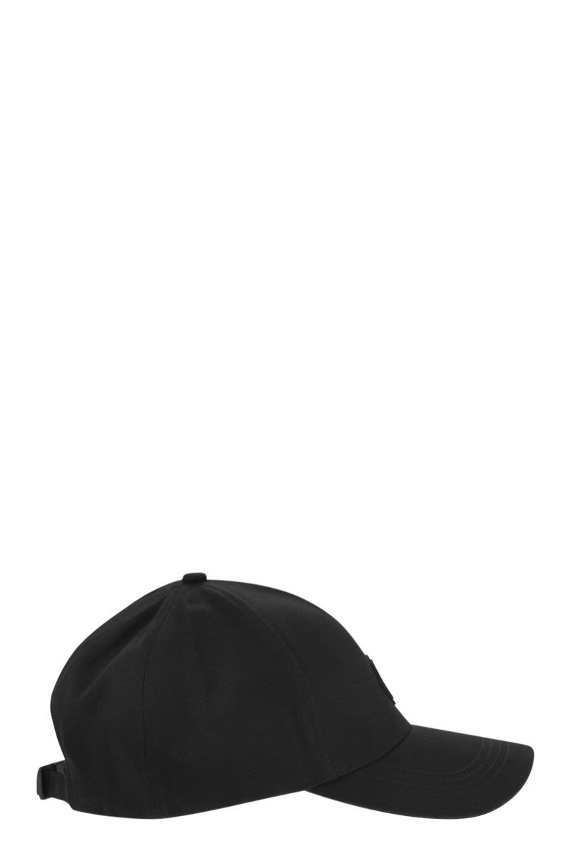 MONCLER Classic Cotton Gabardine Baseball Cap