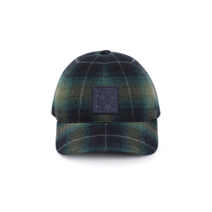 LOEWE Tartan Check Cap - SleekGait