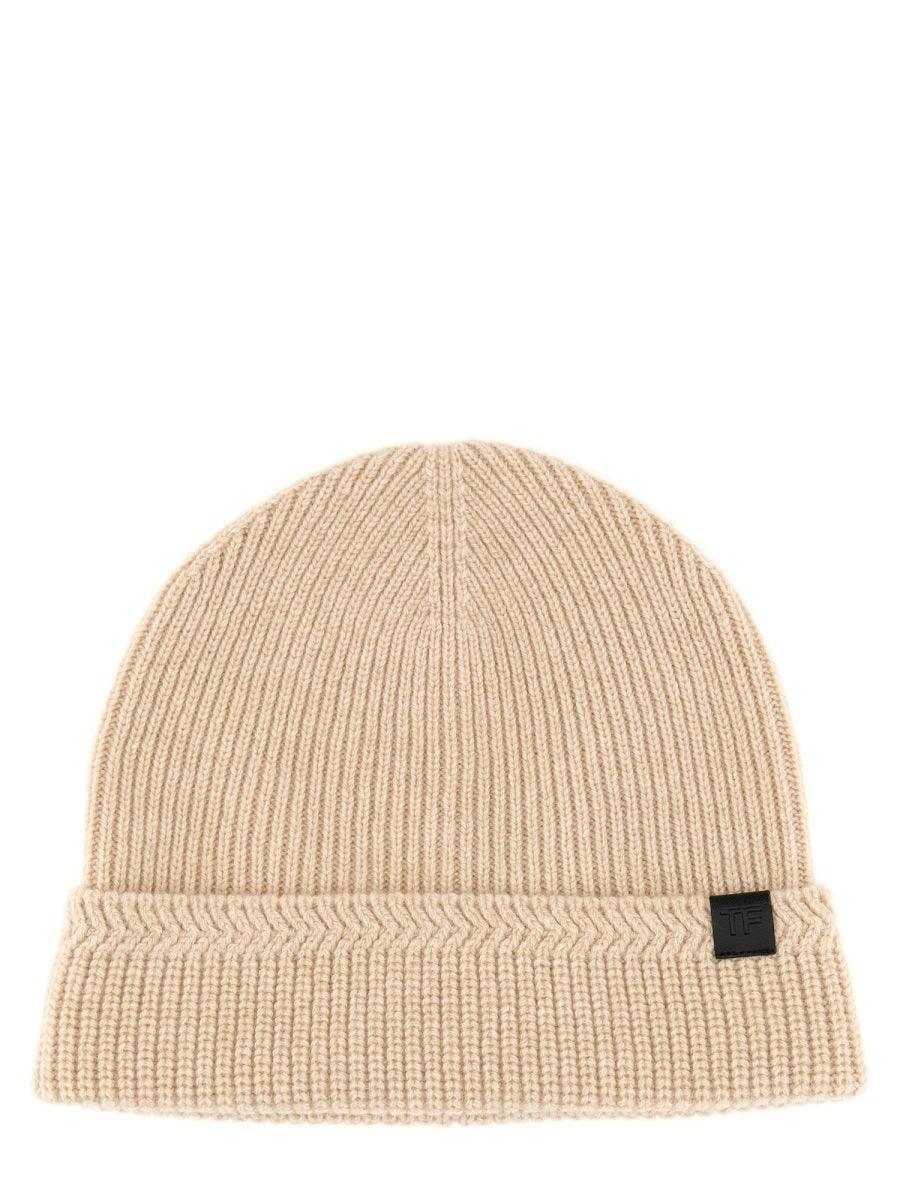 TOM FORD Cashmere Blend Beanie Hat - SleekGait