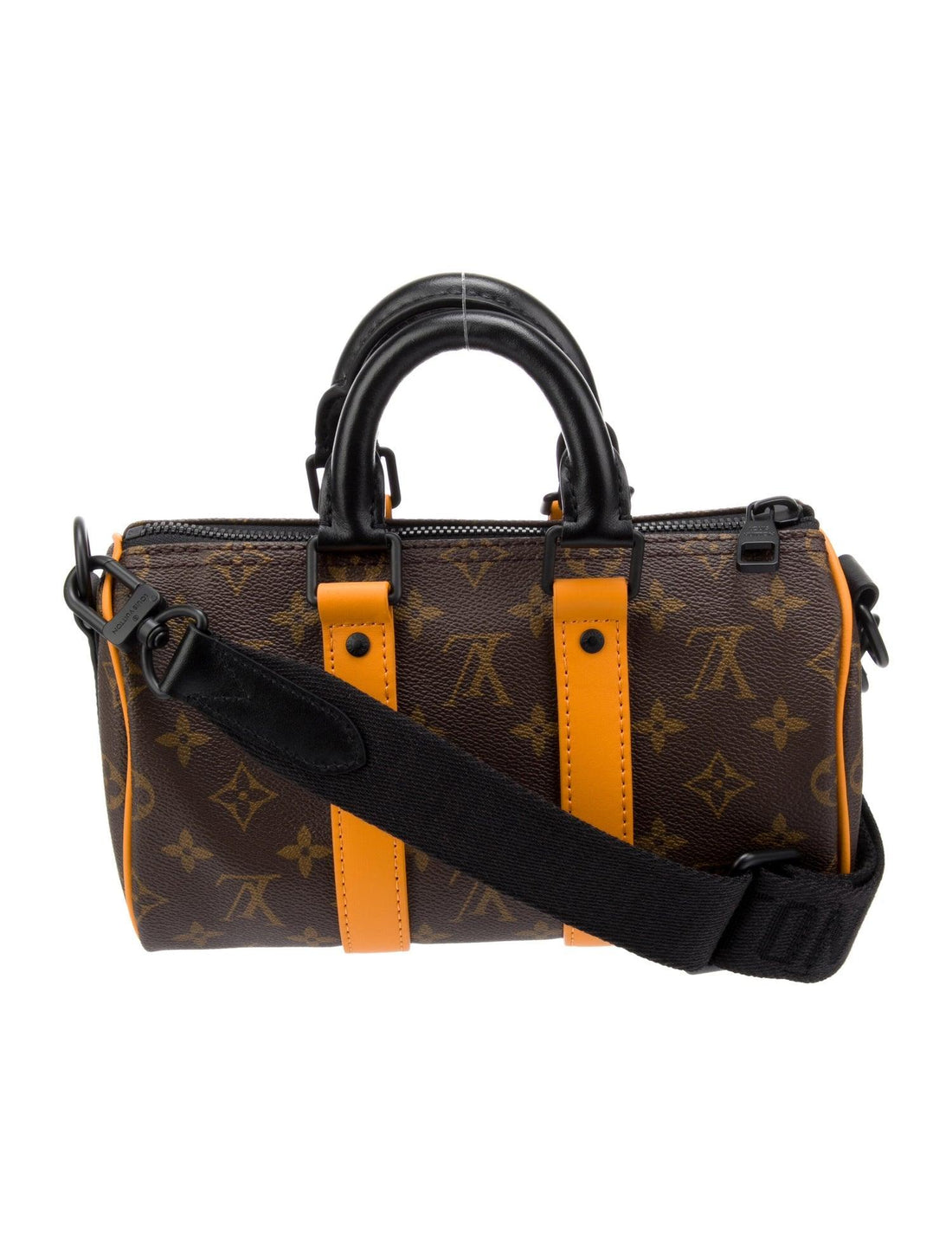 Louis Vuitton Monogram Macassar Keepall Bandoulière 25