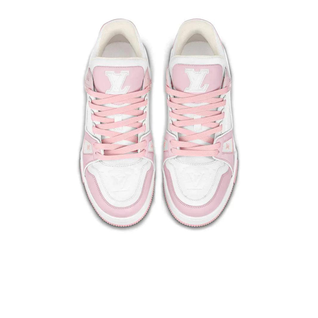 Sneaker LV Trainer 'Pink' - SleekGait