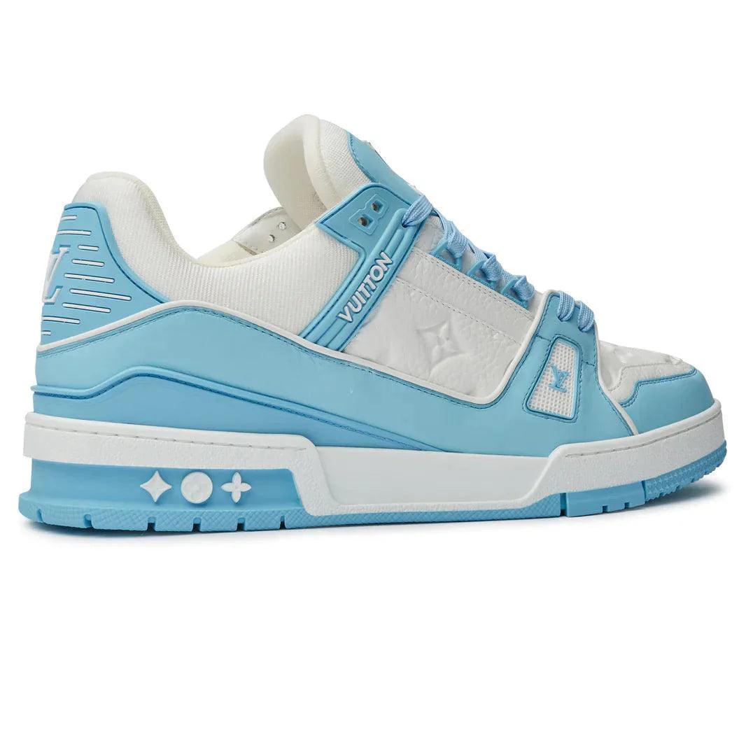 Sneaker LV Trainer 'Blue Ciel' - SleekGait