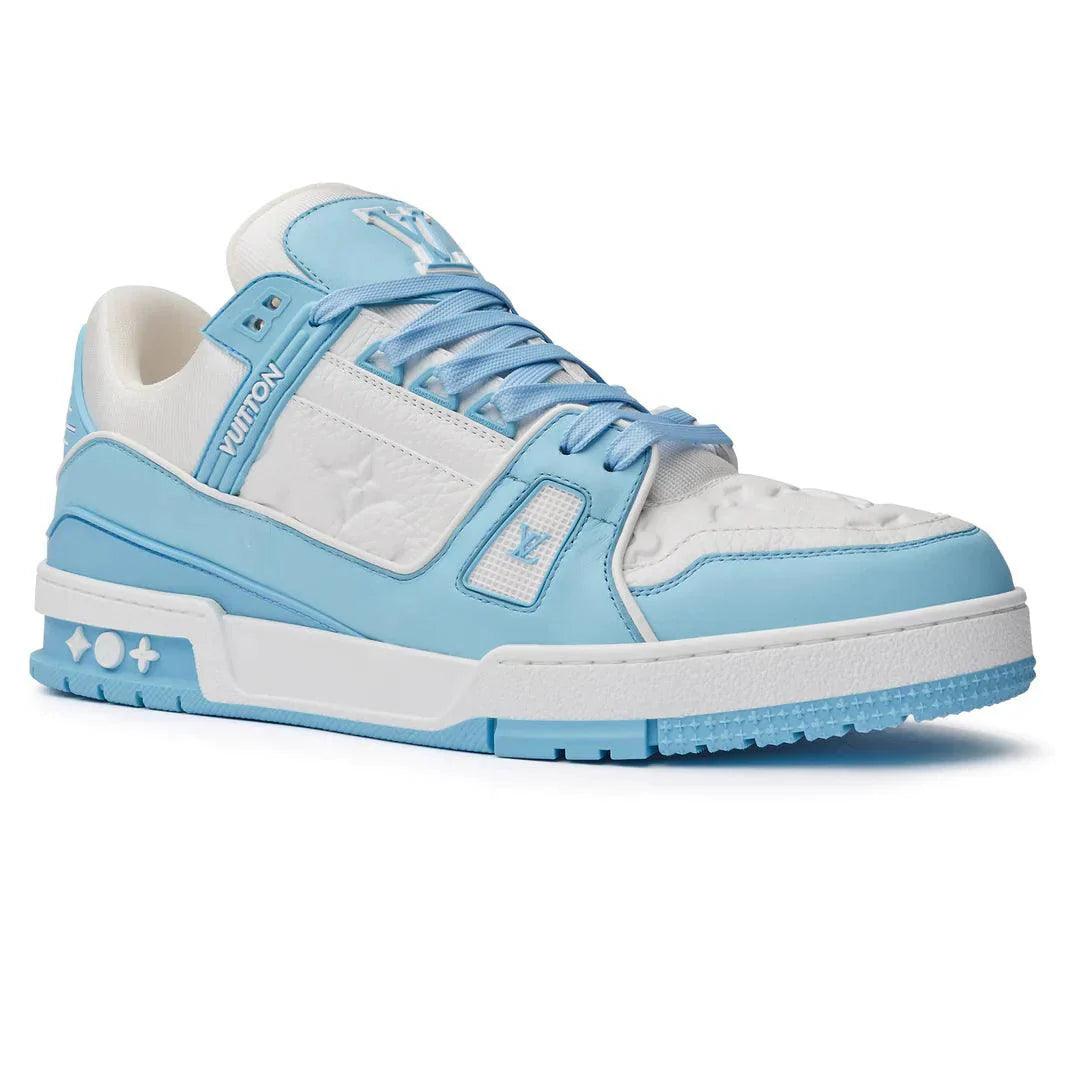 Sneaker LV Trainer 'Blue Ciel' - SleekGait