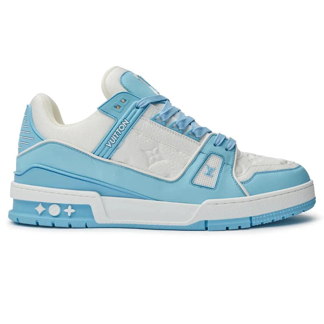 Sneaker LV Trainer 'Blue Ciel' - SleekGait