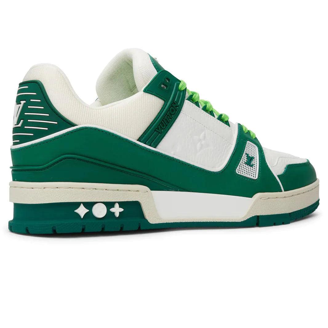 Sneaker LV Trainer 'Green' - SleekGait