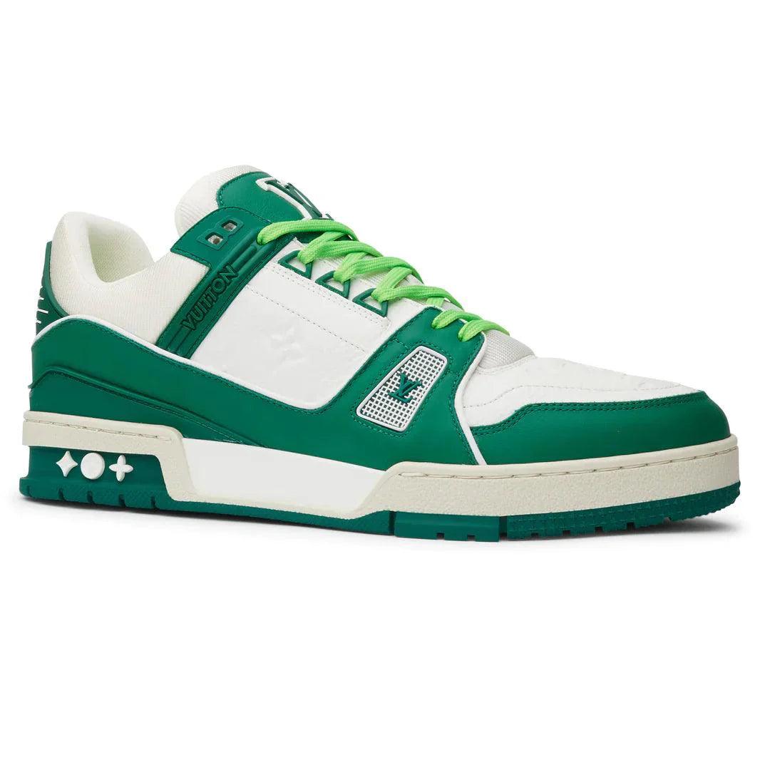 Sneaker LV Trainer 'Green' - SleekGait