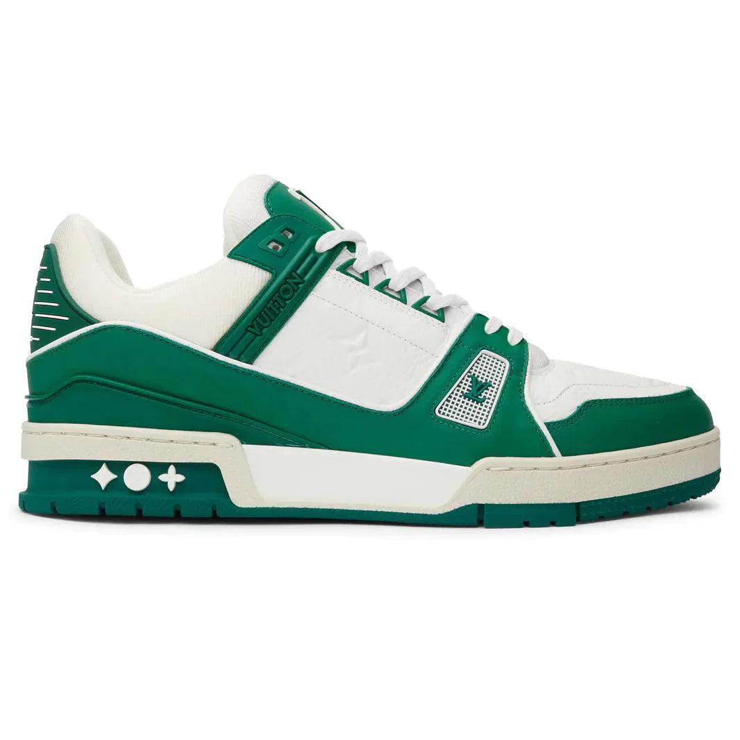Sneaker LV Trainer 'Green' - SleekGait