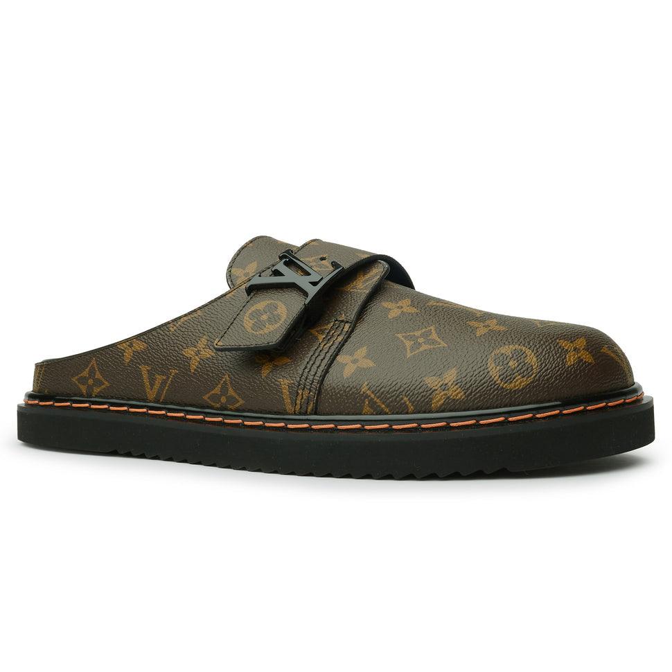 LOUIS VUITTON MONOGRAM LV EASY BROWN MULE - SleekGait