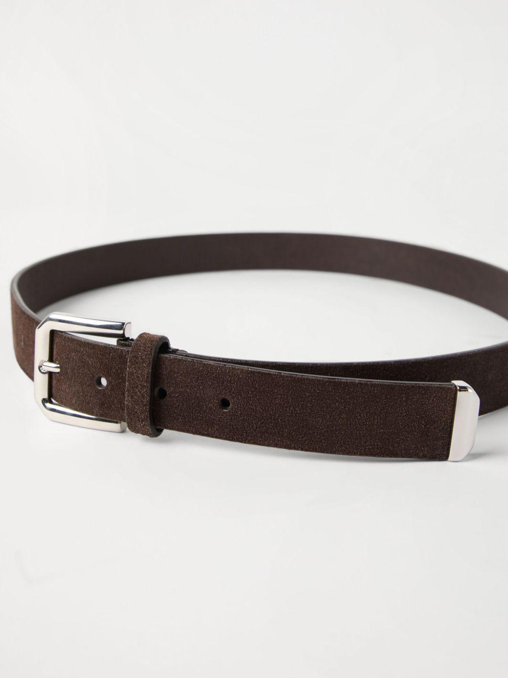 BRUNELLO CUCINELLI Leather Belt with Adjustable Fit - SleekGait