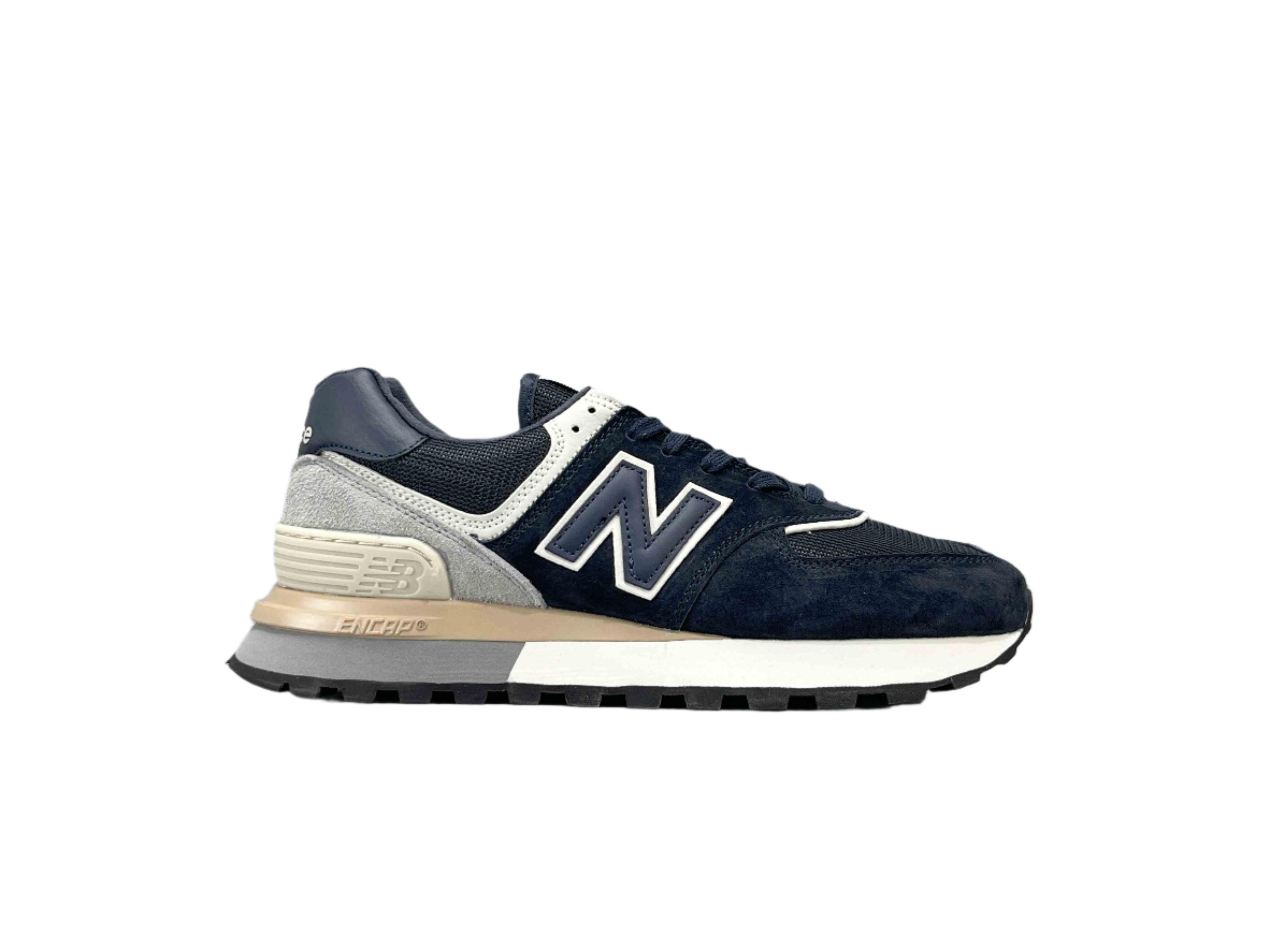 New Balance 574 Blue Gray - SleekGait
