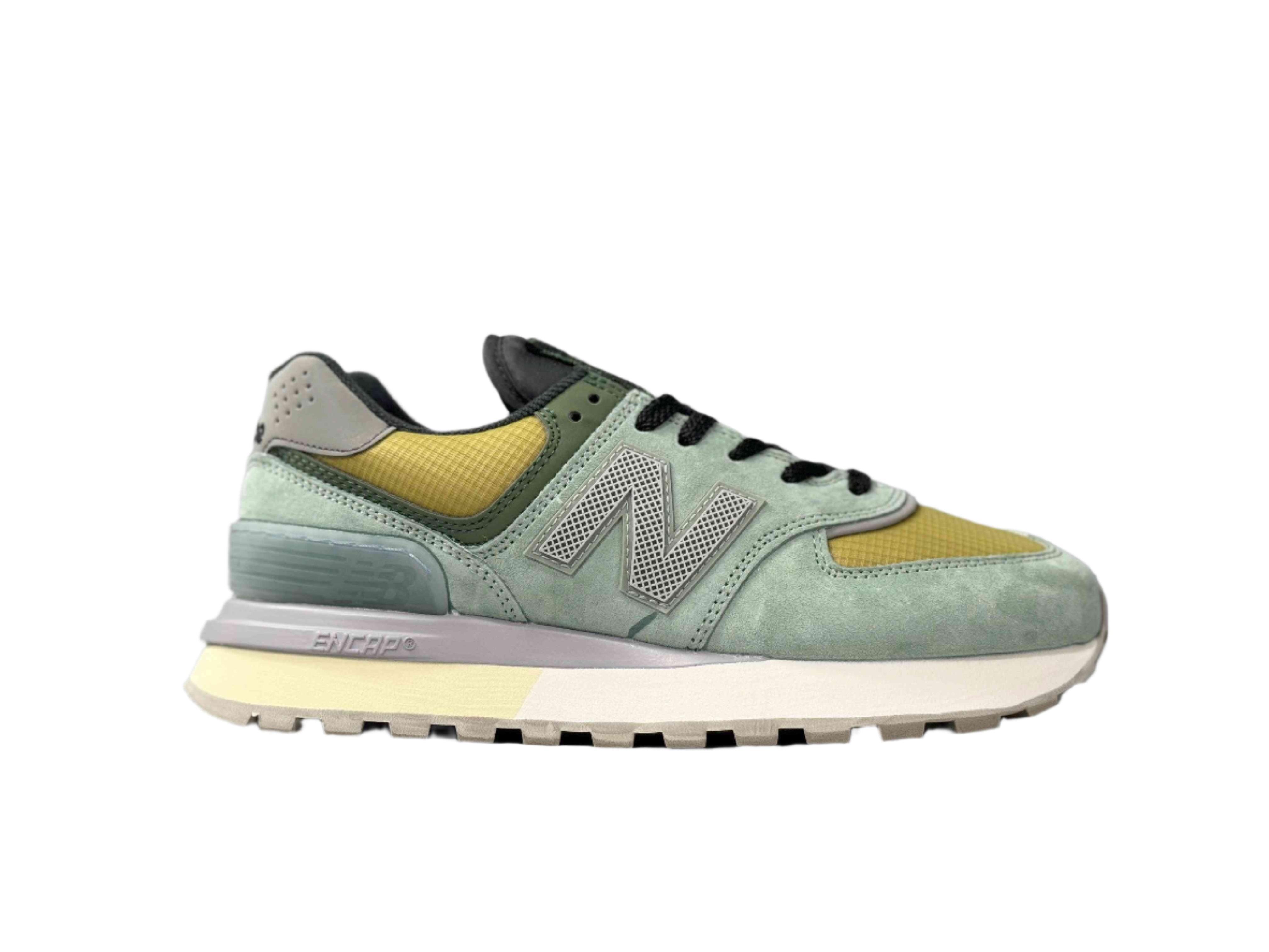 New Balance 574 Legacy Stone Island Light Green - SleekGait